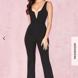House of CB Natalja Black jumpsuit